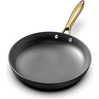 Imarku non stick stegepander, der langvarige 10 tommer stegepande professionel nonstick stegepande støbejernspande med ophold cool håndtag let re