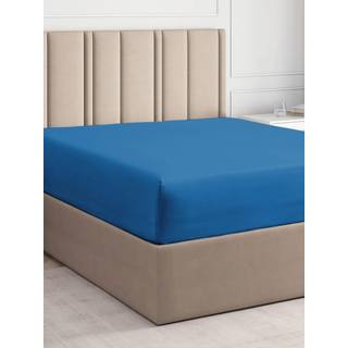 Twin Egyptian Cotton Fitted Sheet - 100% egyptiske bomuldsark - Ekstra blød - Deep Pocket Fitted Sheet - Crisp Egyptian Cotton - Passer til madra