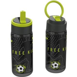 LunchBuddies Football Drikkedunk 500 ml, Black