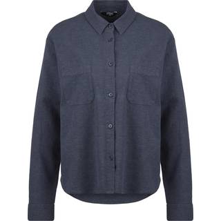 Stoic Women's Hemp54 BjurholmSt. L/S Blouse Bluse Damer størrelse S farve blå