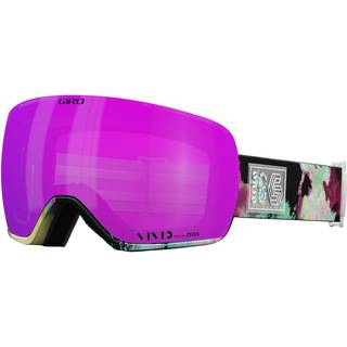 Giro Article II Skibriller - Snowboardbriller til mnd, kvinder og unge - Rem med mrkt stof med levende lyserde/levende infrarde linser