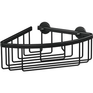 tesa Aluxx Black corner basket self-adhesive