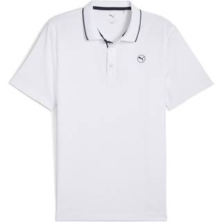 Puma Mattr Elevated Solid Herre Poloshirt - White Glow - Str. M