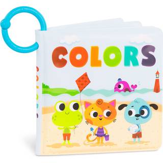 B. Toys - Baby Bath Book - Uddannelsesbog til babyer - Bog om farver - Vandtæt badekar Toys - 6 måneder - Tidsbøger - Farver