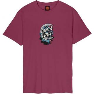 Santa Cruz Crescent Bone Hand T-Shirt T-shirt størrelse M farve lilla