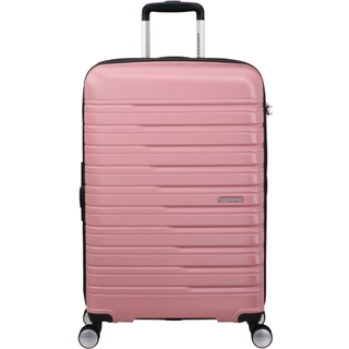 American Tourister Flashline Kuffert med 4 hjul lyserød