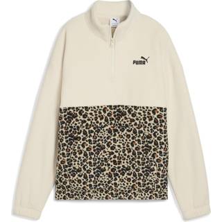 PUMA Essentials Animal Print Relaxed Crew Women, Collections, Alpine Snow, S