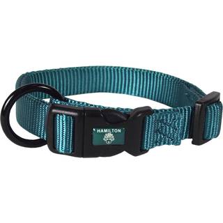 Hamilton Justerbar Nylon Hundehalsb?nd Bl?gr?n 3/4"""" x 16-22""""