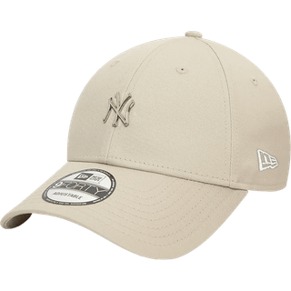 New York Yankees Metallic Pin Light Beige 9FORTY Adjustable Cap newera adult unisex Brown newera adult unisex Brown newera adult unisex Brown newera a - Osfm