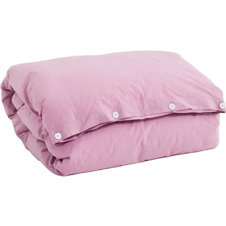 Tekla - Percale - Påslakan Singel, 150 x 210 cm, Mallow Pink - Lyserød