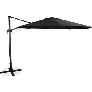 Hillerstorp, Hængeparasol 350 cm sort aluminium