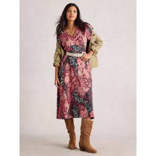 White Stuff White Stuff Pink Megan Jersey Dress - 20