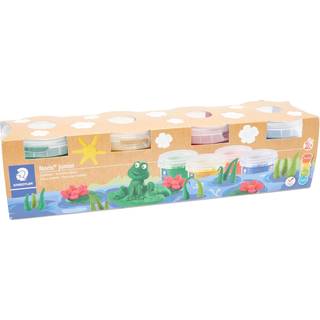 Staedtler Noris Junior Modellervoks | 4 neonfarver