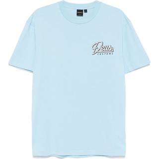 Deus Ex Machina Conduit Box Fit T Shirt Blue