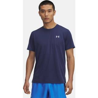 Under Armour Launch Tee Løbeshirt Herrer størrelse M - Regular farve blå