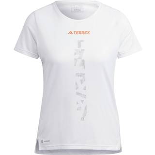 Adidas Women's Terrex Agravic Trail Running T-Shirt White, XS