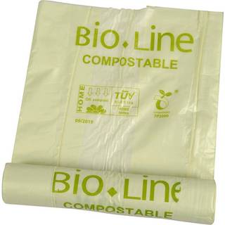 Bio-Line Biosæk 120 liter 80x110cm  klar grøn