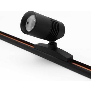 PicoTrack 3,5W Mini LED skinnespot - Sort, Passer til PicoTrack skinner, RA92, 24V - Dæmpbar : Dæmpbar, Kulør : Varm