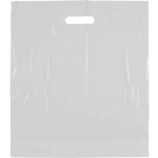 Bærepose 28 liter LDPE/recycle 40x50cm hvid