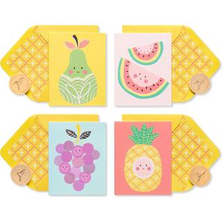 Papyrus blanke kort med konvolutter frugt (20-t?lling)