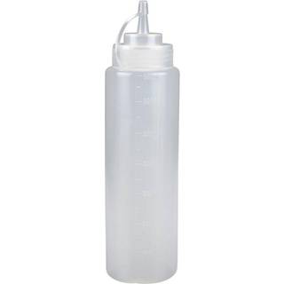 Cater-Line dressingflaske 680 ml PE/PP med mål klar