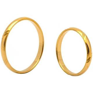 Vielsesringe - Guldringe 8kt. glat i 2,5mm