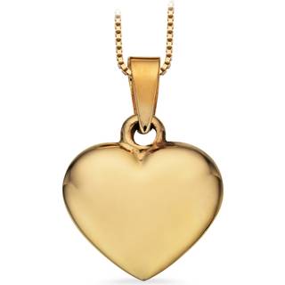 Scrouples Hjerte vedhæng 8 kt. guld inkl kæde