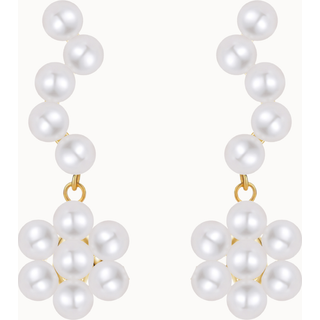 Calla Earrings - Forgyldt