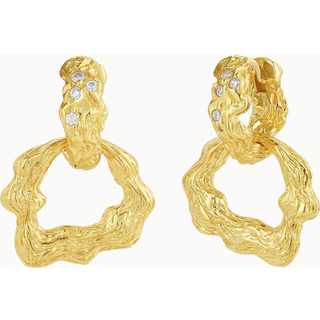 Nephele Earrings - Forgyldt