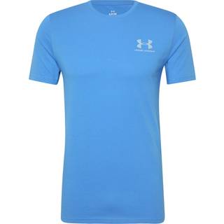 Under Armour Left Chest Logo Men's Short Sleeve Blue Atlantis / Blue Calm M