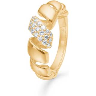 Mads Z Swirl Ring 14kt.