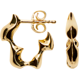 Camille Brinch Infinity Flames Hoops Lille Forgyldt