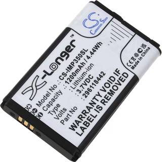 Batteri passer til Payment-, Betalings- og kortterminal Ingenico iMP350 iSMP Companion Type 296118442