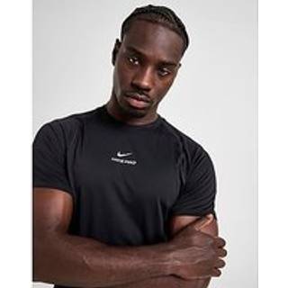 Nike Pro Dri-FIT NPT S/S Top Løbeshirt Herrer størrelse S farve sort