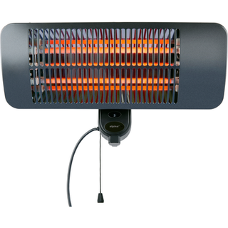 Elektrisk terrassevarmer 650-2000W - effektiv opvarmning til udendørs brug