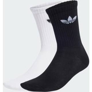 Ruffle tennissokker 2 par - White / Black - 37-39