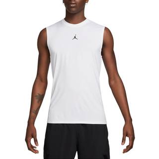 Ærmeløs Jordan Sport Dri-FIT basislagstanktop til mænd - hvid - XXL