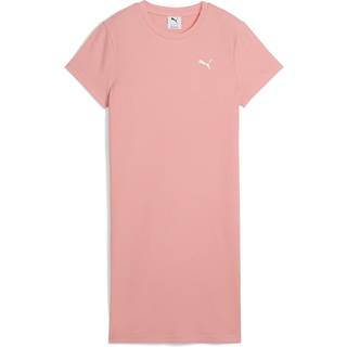 Women&#39;s Puma ESS ELEVATED Bodycon Rib Dress, Pink, Size M, Clothing - Pink Fruit - M
