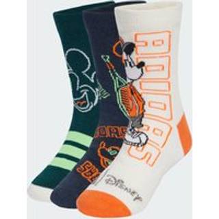 adidas Disney Mickey Mouse sokker til børn - Off White / Aurora Ink / Aurora Ivy - 22-24