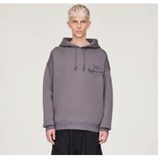 Y-3 Graphic FT hættetrøje - Granite - XL