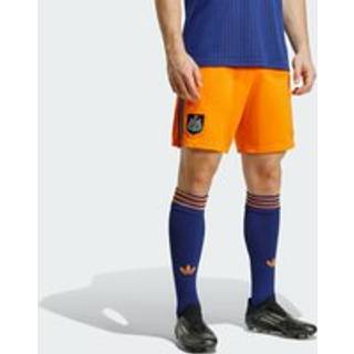 Newcastle United FC 25/26 tredje shorts - Bahia Orange / Victory Blue - XS