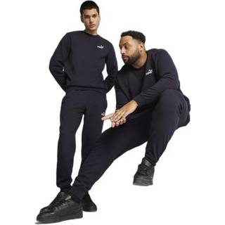 Men&#39;s Puma Essentials No. 1 Logo Sweatpants, Blue, Size S, Clothing - New Navy - S