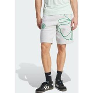 Celtic FC St. Patrick's Day shorts - Light Grey Heather / Green - M