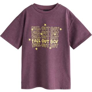 Next Purple License Fallout Boy Band T-Shirt (3-16yrs)