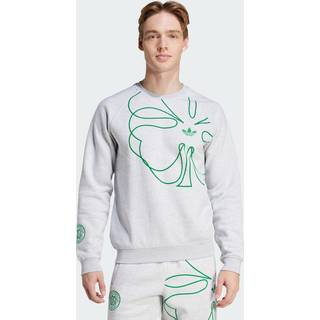 Celtic FC St. Patrick's Day Crewneck sweatshirt - Light Grey Heather / Green
