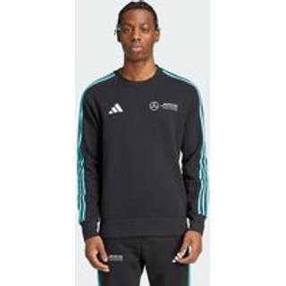 MERCEDES - AMG PETRONAS FORMULA ONE TEAM DNA SWEAT TOP TRØJE - Black / White - 2XL