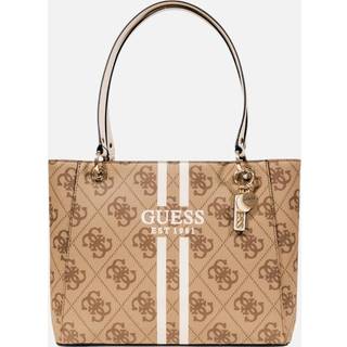Guess Noelle 4G Logo Shopper taske brun