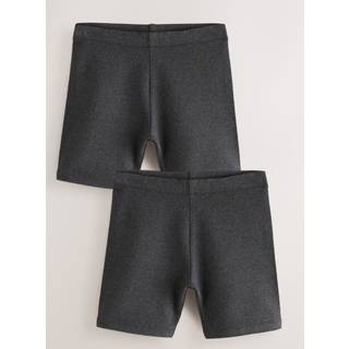 Next 2 Pack Cotton Rich Stræk cykelshorts (3-16år) - 166168cm