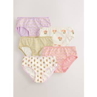Next Purple Ditsy Print Briefs 5 Pack (1.5-16yrs)