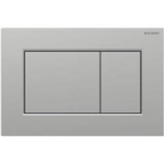 GEBERIT Sigma01 betjeningplade til dobbetskyl square Mat krom